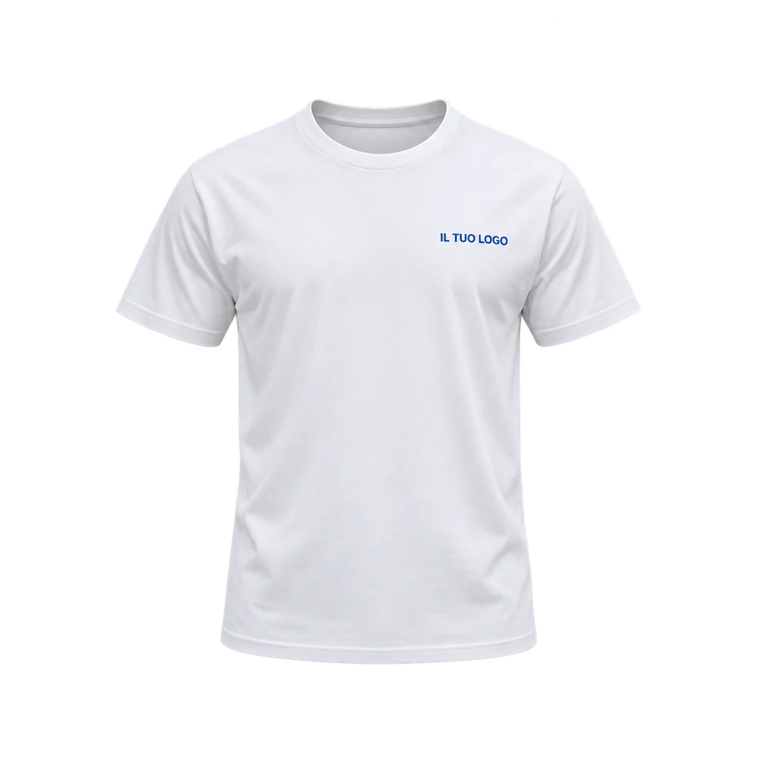 T-shirt completa con logo a un colore lato cuore